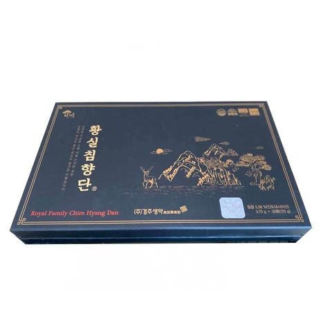 An Cung Ngưu Hoàng Hoàn Trầm Hương Nhung Hươu Hàn Quốc - Hộp 32 Viên Bổ Sung Sức Khỏe Từ Royal Family Chim Hyang Dan