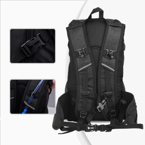 Balo Thể Thao Dã Ngoại Naturehike CNK2300BB011 - Balo Du Lịch Kèm Túi Nước Siêu Nhẹ, Thiết Kế Thông Minh, Phù Hợp Với Chuyến Đi Xe Đạp