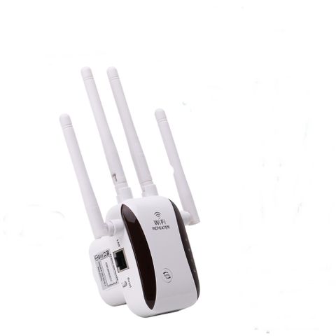 Bộ Kích Sóng Wifi 4 Râu Repeater Cao Cấp 300Mbps - Kết Nối Xa, Tín Hiệu Mạnh mẽ với Công Nghệ Thông Minh