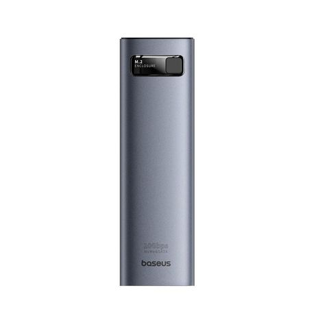 Hộp đựng ổ cứng SSD M.2 Baseus FlyJoy 4TB Type C 3.2 Gen2, Vỏ nhôm bền bỉ, Tản nhiệt tốt, Phù hợp với Windows, Mac, Linux