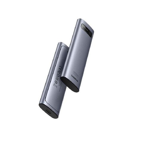 Hộp đựng ổ cứng SSD M.2 Baseus FlyJoy 4TB Type C 3.2 Gen2, Vỏ nhôm bền bỉ, Tản nhiệt tốt, Phù hợp với Windows, Mac, Linux
