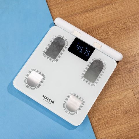 Cân Sức Khỏe Điện Tử KATA CS10E - Cân Thông Minh 8 Điểm Điện Cực, Kết Nối App Feelfit, Mặt Kính Cường Lực Chịu Lực Tốt
