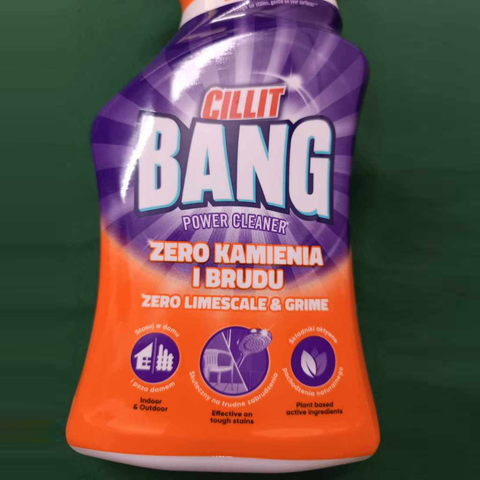 Chai Xịt Làm Sạch Cặn Vôi Cillit Bang Zero Limescale&Grime 750ml - Tẩy Rửa Hiệu Quả Phòng Tắm và Bồn Rửa Bát