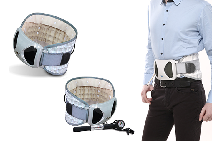 Đai Hơi Hỗ Trợ Kéo Giãn Cột Sống Lưng Alphay YGAH-3 - Giảm Đau Thoát Vị Đĩa Đệm, Hỗ Trợ Tư Thế Ngồi Làm Việc Ổn Định