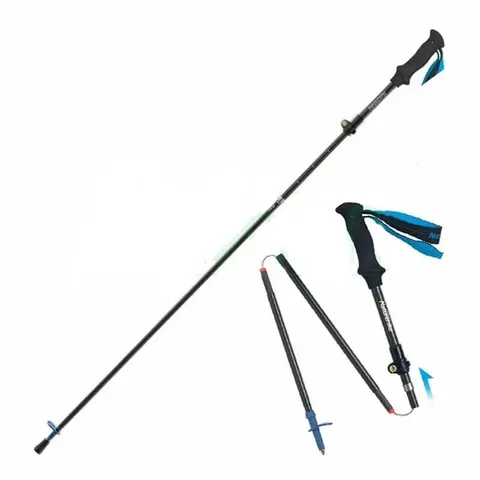 Gậy Leo Núi Chuyên Dụng Xếp Gọn ST07 Naturehike NH18D010-Z - Gậy Trekkings Chất Liệu Carbon Bền Bỉ, Kích Thước Gấp Gọn 37cm
