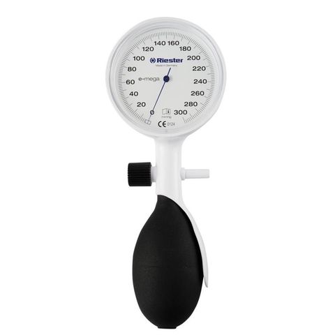 Huyết Áp Kế Dạng Đồng Hồ Riester E-mega 1375-150 - Thiết Kế Sang Trọng, Độ Chính Xác Cao, 1 Ống Dây hoặc 2 Ống Dây, Chất Lượng ISO 13485