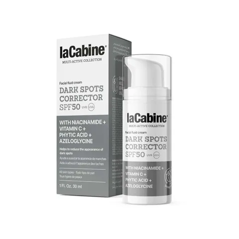 Kem Chống Nắng laCabine Facial Fluid Cream SPF50 - Chống Tia UV, Cải Thiện Đốm Nâu, Dưỡng Sáng Da 30ml