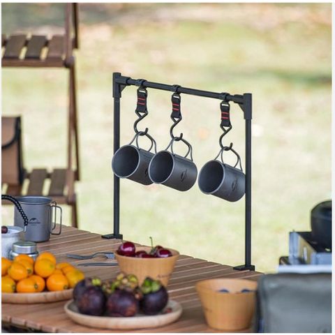 Khung Treo Đồ Dã Ngoại Gắn Bàn Naturehike NH20PJ137 - Hợp Kim Nhôm Nhẹ, Chịu Lực Tốt, Dễ Dàng Mang Theo Khi Cắm Trại & Glamping