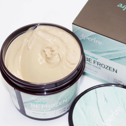 Mặt Nạ Đất Sét Băng Lạnh Aperire Spa Relief Be Frozen Pore - Kiềm Dầu, Sạch Lỗ Chân Lông, Cảm Giác Mát Lạnh 120g