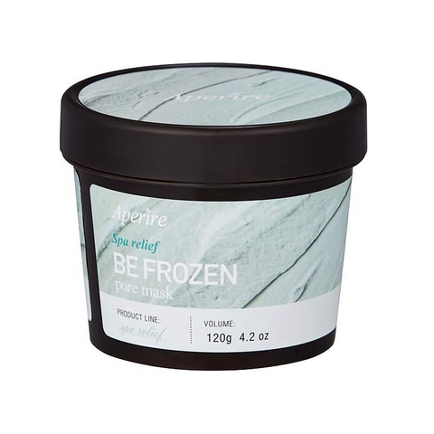 Mặt Nạ Đất Sét Băng Lạnh Aperire Spa Relief Be Frozen Pore - Kiềm Dầu, Sạch Lỗ Chân Lông, Cảm Giác Mát Lạnh 120g