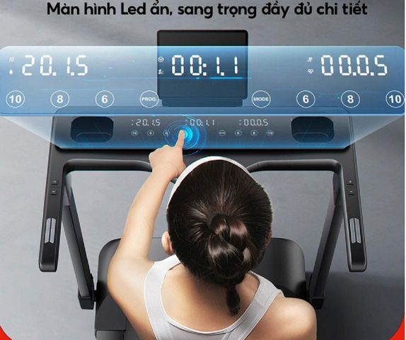 Máy Chạy Bộ Xiaomi KingSmith K20S - Động Cơ Không Chổi Than, Tối Đa 16Km/h, Tải Trọng 120Kg, Thảm Rộng 640mm Chuyên Dụng Cho Tập Luyện Tại Nhà