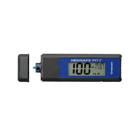 Máy Đo Đường Huyết Terumo Medisafe Fit C - Thiết Kế Nhỏ Gọn, Đo Nhanh Chóng Chỉ Sau 10 Giây, Lưu 500 Kết Quả