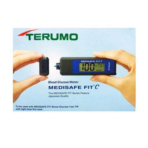 Máy Đo Đường Huyết Terumo Medisafe Fit C - Thiết Kế Nhỏ Gọn, Đo Nhanh Chóng Chỉ Sau 10 Giây, Lưu 500 Kết Quả