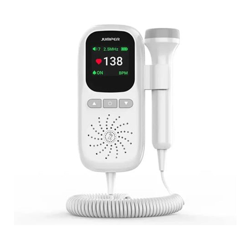Máy Đo Tim Thai Cá Nhân Pin Sạc Jumper JPD-100F - Thiết Bị Theo Dõi Nhịp Tim Thai Nhi Tại Nhà, Dễ Dàng Sử Dụng