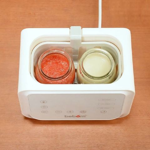 Máy Hâm Sữa Tiệt Trùng Beborn Duppio 1 DBW01TN - Hâm Sữa, Hâm Nóng Thức Ăn, Tiệt Trùng 2 Bình Tiện Lợi Cho Bé