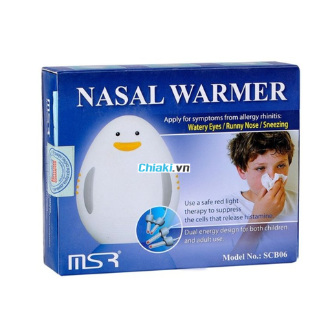 Máy hỗ trợ viêm mũi dị ứng Mesure MSR SCB-06 - Thiết bị y tế cải thiện hô hấp cho trẻ em và người lớn, công nghệ phát sóng hiện đại.