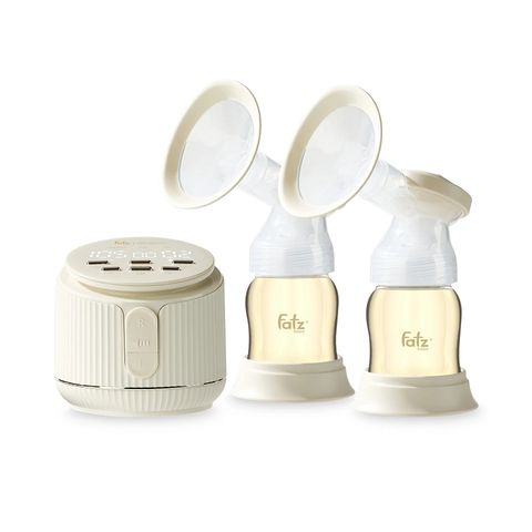 Máy Hút Sữa Điện Đôi Fatzbaby Resonance 11 Plus FB1230BT - Thiết Kế Êm Ái, Pin 2500mAh, Kích Thích Tiết Sữa Tối Ưu