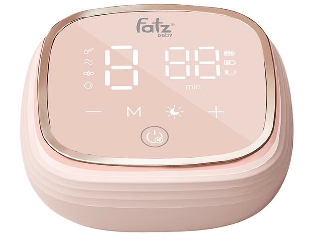 Máy hút sữa điện đôi Fatzbaby Resonance 6 FB1102VN - Tiện lợi, 9 cấp độ hút, pin sạc, tiết kiệm thời gian cho mẹ, tăng sản lượng sữa cho bé