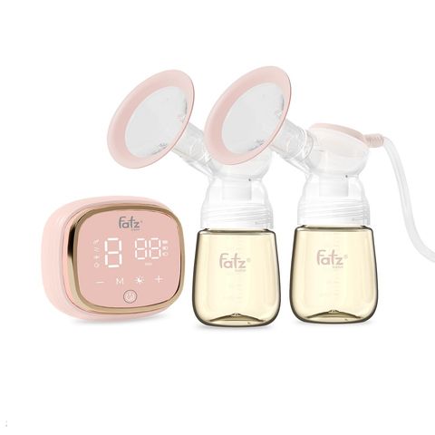 Máy Hút Sữa Điện Đôi Fatzbaby Resonance 6 Plus FB1103VN - 4 Chế Độ, Pin 4400mAh, Độ Ồn Thấp Dưới 45dB, Tiện Lợi Cho Mẹ Và Bé