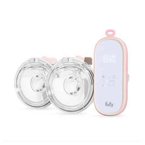 Máy Hút Sữa Điện Đôi Rảnh Tay Fatzbaby TwinFree 3 FB1309SD - Màn Hình LCD, Pin 1500mAh, Chức Năng Ghi Nhớ Lực Hút, Thoải Mái Cho Mẹ
