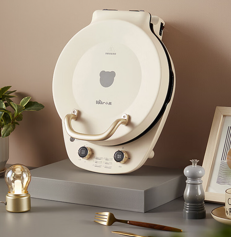 Máy Nướng Bánh Mì Đa Năng Bear DBC-E15T1 - Thiết Kế Sang Trọng, Tiết Kiệm Thời Gian và Dễ Dàng Vệ Sinh, Phù Hợp Cho Gia Đình 1-6 Người