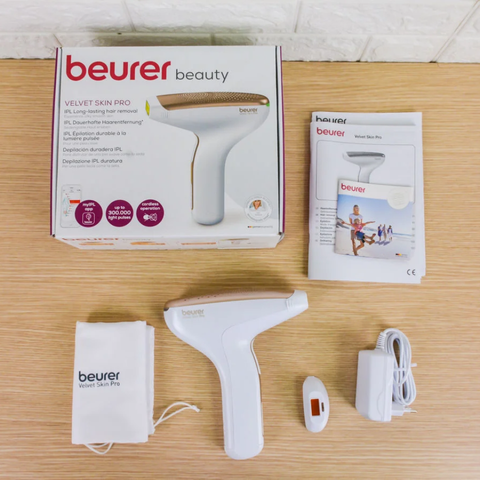 Máy triệt lông cá nhân Beurer IPL 8500 - 6 cấp độ, công nghệ IPL hiện đại, 300.000 xung, hiệu quả triệt lông và trẻ hóa da