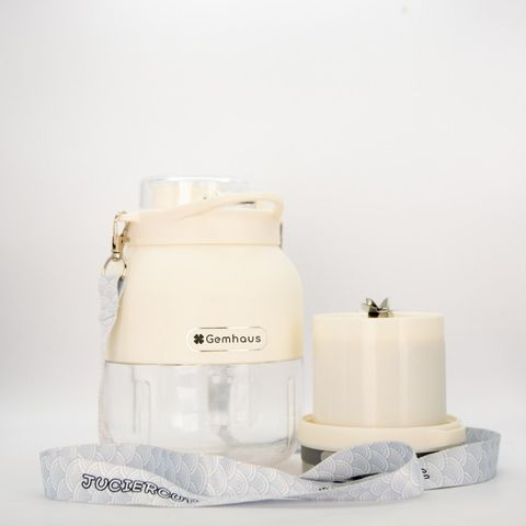 Máy Xay Sinh Tố Mini Gemhaus GH880 - 800ml, Công Suất 80W, Pin Sạc 1200mAh, Thiết Kế Di Động, Xay Nhuyễn Nhanh Chóng