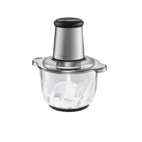 Máy Xay Thịt Cối Thủy Tinh Lock&Lock EJM186SLV 2.4L - Công Suất 400W, Lưỡi Dao Kép Bằng Thép Không Gỉ, Chất Liệu Bền, Thiết Kế Gọn Nhẹ