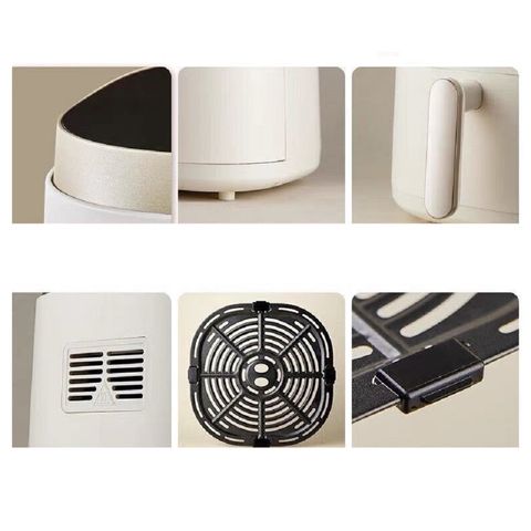 Nồi Chiên Không Dầu 5L Bear QZG-D15W1 - Công Suất 1500W, Nướng Đồ Ăn Ngon Lành, Đa Dạng Chế Độ Nấu, Dễ Dàng Sử Dụng