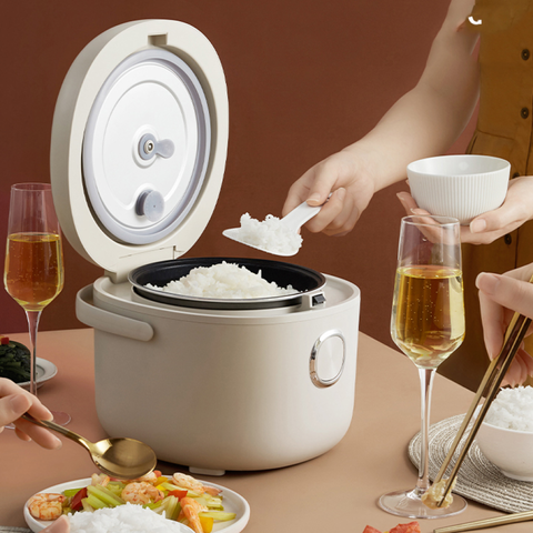 Nồi Cơm Điện Đa Năng Bear DFB-P20H1 2L - Nấu Nhanh, Hẹn Giờ Thông Minh, Tiết Kiệm Điện, Chất Liệu Cao Cấp, Phù Hợp Gia Đình 2-4 Người