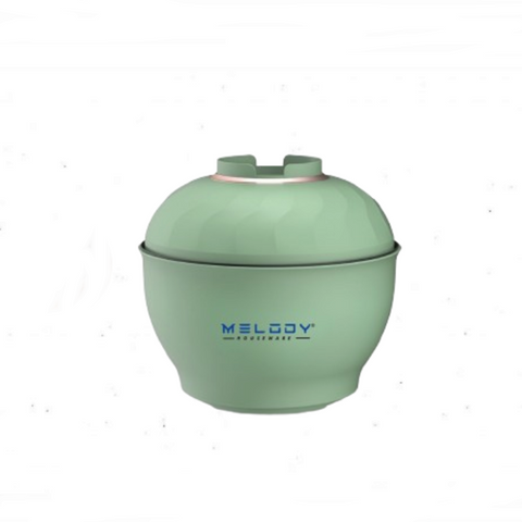 Nồi Lẩu Hấp Mini Đa Năng Melody MLD-625 - 1.2L, 300W, Thiết Kế Sang Trọng, Tiện Dụng Cho Gia Đình, Nấu Lẩu, Hấp, Luộc