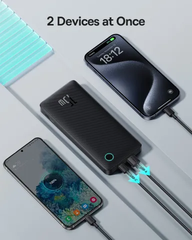 Pin Dự Phòng Baseus Airpow Lite 10000mAh 15W - Sạc Nhanh, Thiết Kế Nhỏ Gọn, Tích Hợp Cổng USB và Type-C, Đa Năng Cho Điện Thoại và Thiết Bị Khác