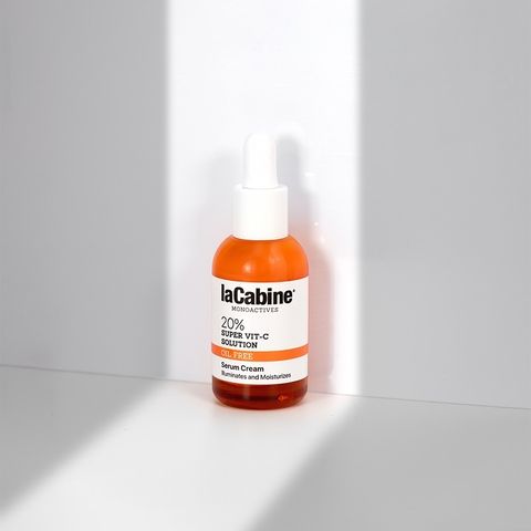 Serum Cream laCabine 20% Super Vit-C Solution - Dưỡng sáng da mờ thâm, cấp ẩm, phù hợp với mọi loại da, làm đều màu da.