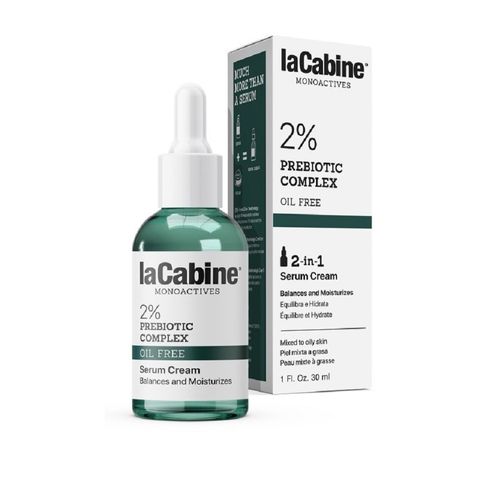 Serum laCabine 2% Prebiotic Complex - Kiểm soát dầu, cân bằng vi sinh và giảm mẩn đỏ cho da hỗn hợp và da dầu - 30ml