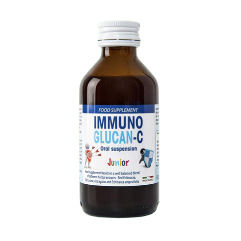 Siro Immuno Glucan-C Tăng Cường Đề Kháng Cho Trẻ - Hỗ Trợ Phát Triển Khỏe Mạnh Với Beta-Glucan Và Vitamin C 100ml