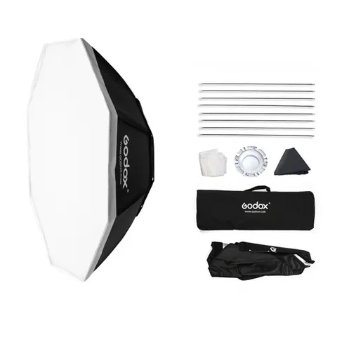 Softbox Lồng Tản Ánh Sáng Bát Giác Godox 95cm/120cm - Thiết Bị Chụp Ảnh Thời Trang và Chân Dung Chuyên Nghiệp