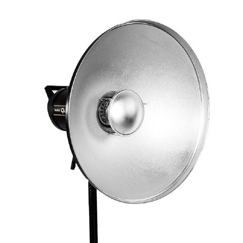 Tản sáng Beauty Dish QZ-55 Silver/White - Thiết bị ánh sáng đa chiều cho chụp ảnh chân dung và studio chất lượng cao