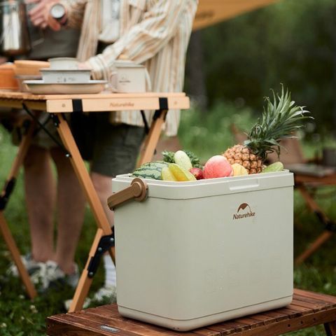 Thùng đá dã ngoại giữ lạnh 24h kháng khuẩn Naturehike CNK2300BS011 - Đổ nước dễ dàng, bảo quản thực phẩm an toàn cho chuyến cắm trại và hoạt động ngoài trời
