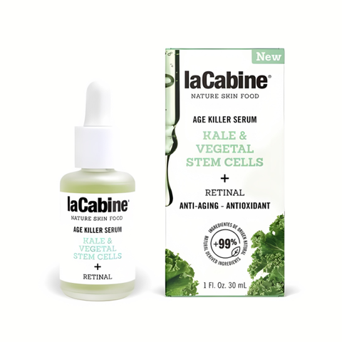Tinh Chất LaCabine Age Killer Serum - Hỗ Trợ Trẻ Hóa Da Tự Nhiên 30ml với Retinal và Tế Bào Gốc Thực Vật, Phù Hợp Mọi Loại Da
