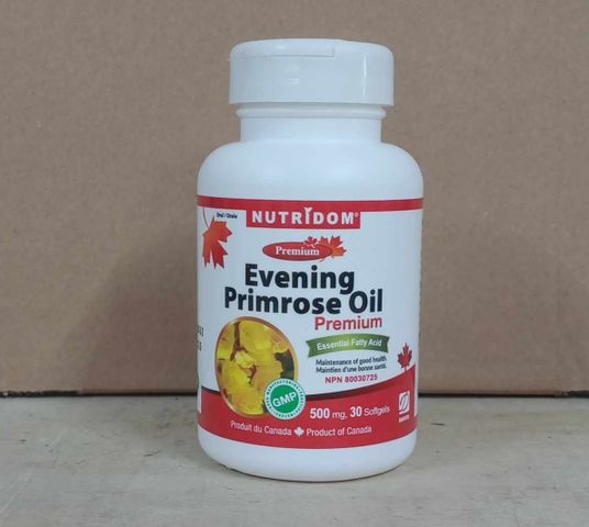 Tinh dầu hoa anh thảo David Health Evening Primrose Oil - Hỗ trợ cân bằng nội tiết tố nữ, làm đẹp da và tăng cường sinh sản - Hộp 30 viên