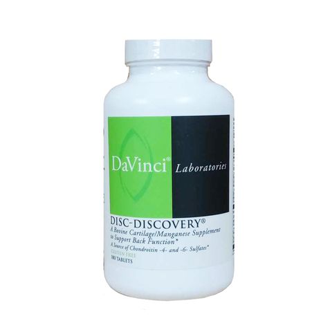 Viên Uống Davinci Disc Discovery Hỗ Trợ Xương Khớp 180 Viên - Bổ Sung Vitamin, Khoáng Chất Cải Thiện Khỏe Mạnh Cấu Trúc Xương