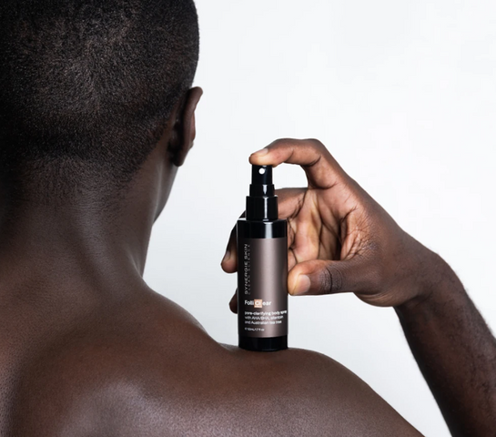 Xịt Giảm Mụn Body Synergie Skin FolliClear 50ml - AHA/BHA Cho Da Thông Thoáng, Ngăn Ngừa Mụn, Phục Hồi Da Kích Ứng