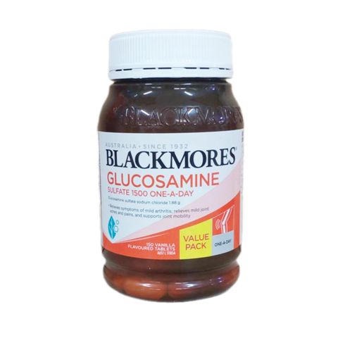 Viên uống hỗ trợ xương khớp Blackmores Glucosamine 1500mg One-A-Day của Úc - 180 viên, giải pháp cho sức khỏe khớp linh hoạt