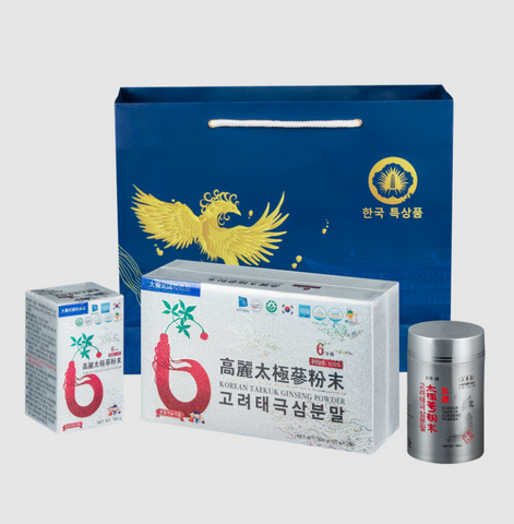 Bột Thiên Sâm Chính Phủ Korean Taekuk Ginseng Powder Premium 100g - Tăng Cường Sức Khỏe, Tăng Đề Kháng, 100% Hồng Sâm Nguyên Chất