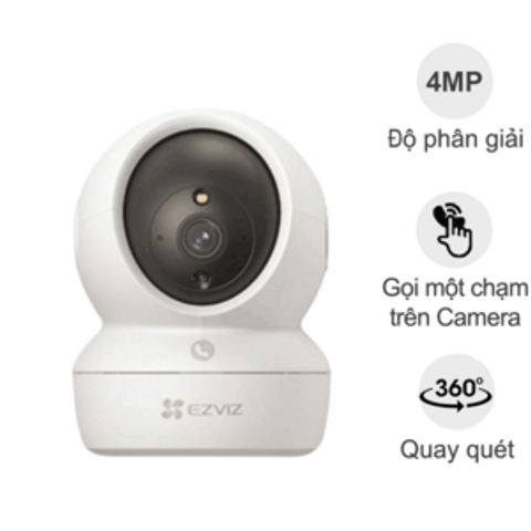 Camera Wifi 360 độ 4MP 2K+ Ezviz H6c Pro - Quay đêm thông minh, công nghệ phát hiện chuyển động, đàm thoại 2 chiều, an ninh gia đình hiệu quả.
