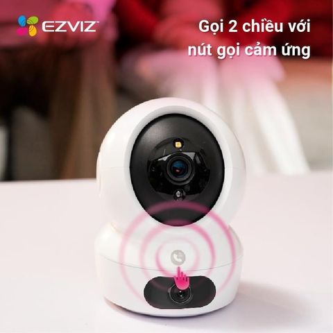 Camera Wifi Ezviz H7C 2 Mắt 360 Độ 8MP 2K+, Đàm Thoại 2 Chiều, Phát Hiện Chuyển Động, Chống Trộm, Tầm Nhìn Ban Đêm 15m
