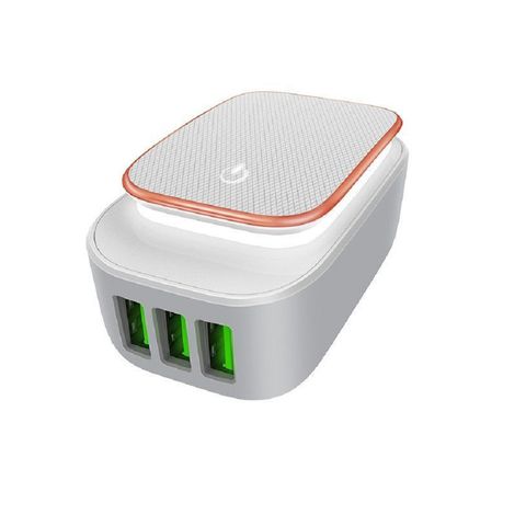 Củ sạc LDNIO A3305 3 cổng kèm cáp Type C - Sạc nhanh 3 thiết bị đồng thời, thiết kế gọn nhẹ, đảm bảo bảo vệ an toàn