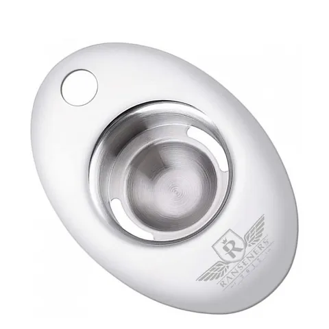 Dụng Cụ Tách Lòng Đỏ Trứng Inox Ranseners - Tiện Lợi Cho Làm Bánh, Nấu Ăn Trong Gia Đình, Nhà Hàng
