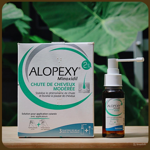 Dung dịch hỗ trợ mọc tóc Alopexy Minoxidil 2% Pierre Fabre - Chăm sóc tóc chắc khỏe, giảm rụng, kích thích mọc dày dài nhanh hơn.