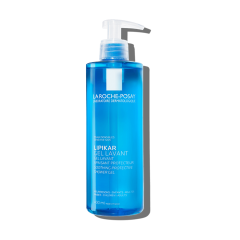 Gel Tắm La Roche-Posay Lipikar Gel Lavant 400ml - Dành Cho Da Nhạy Cảm, Phục Hồi Độ PH, An Toàn Cho Trẻ Em